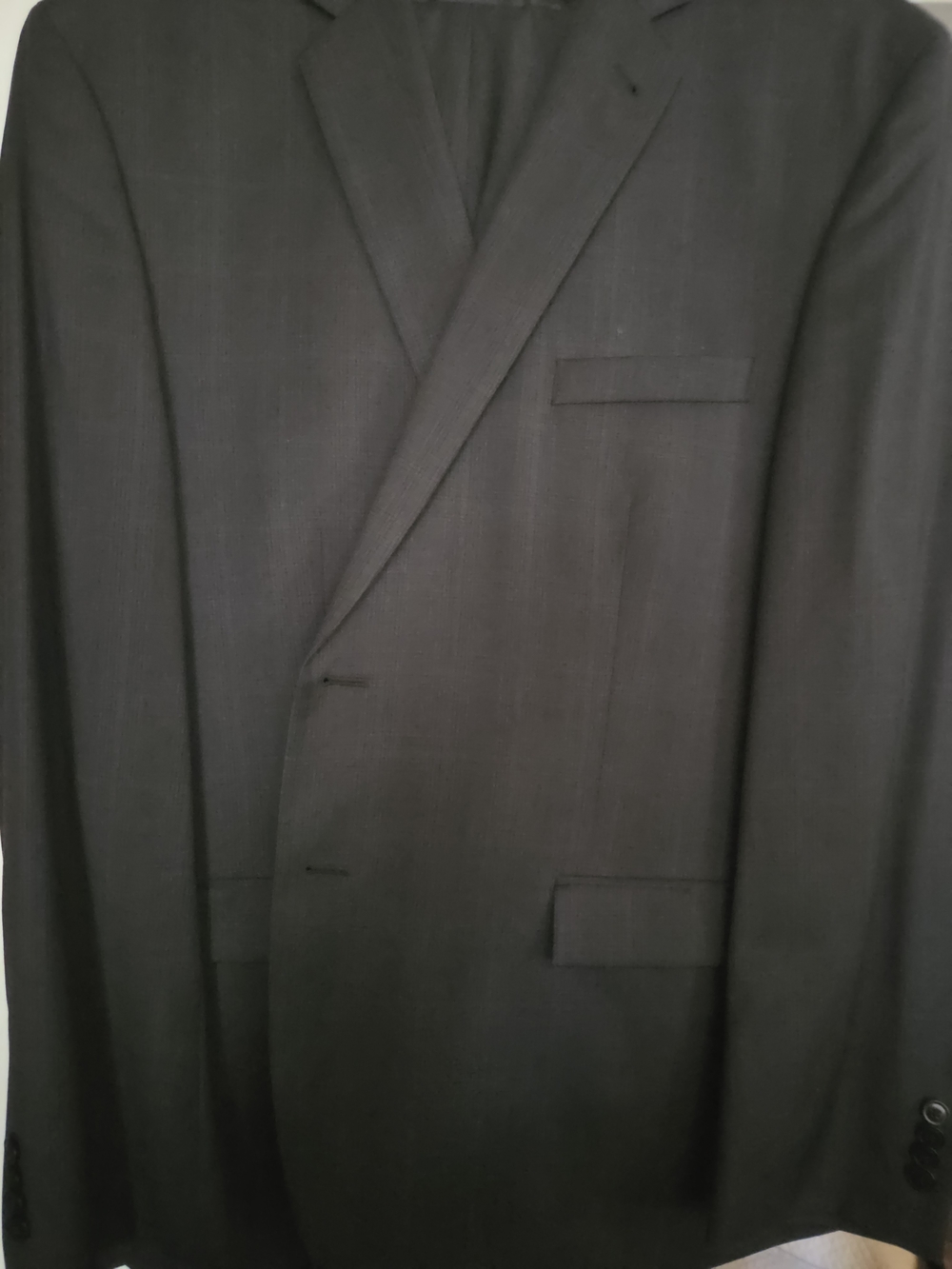Classic Black Men's Suit Blazer - Tailored Look